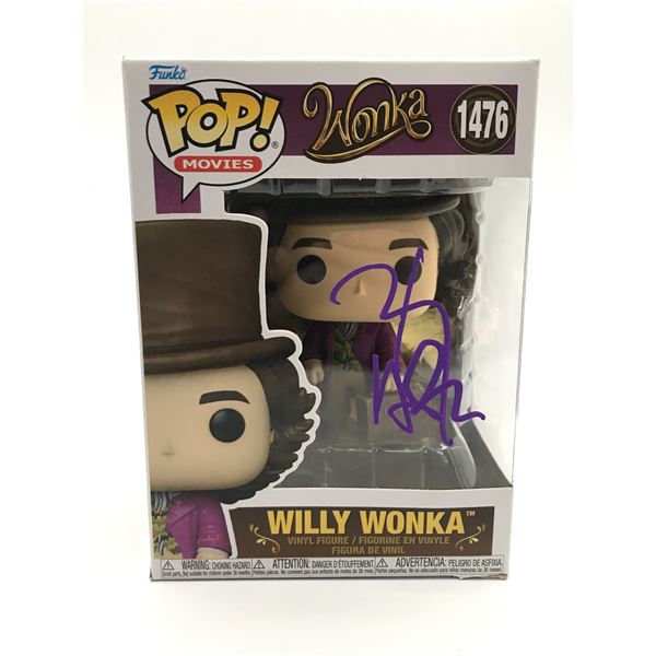 JOHNNY DEPP SIGNED WILLY WONKA FUNKO POP - KB COA