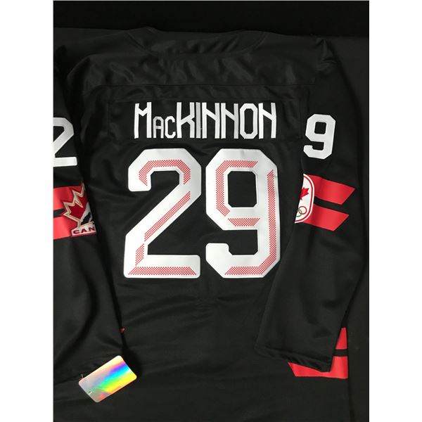 NATHAN MACKINNON  2026 TEAM CANADA OLYMPIC CUSTOM  HOCKEY JERSEY