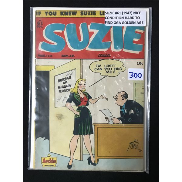 SUZIE #61 (1947) - ARCHIE MAGAZINE