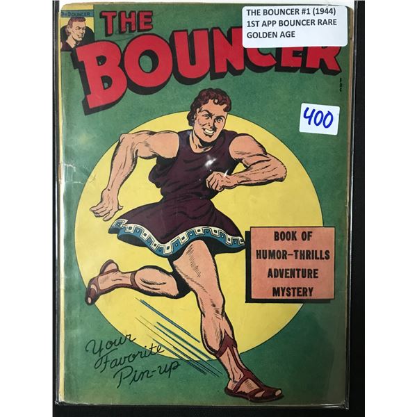 THE BOUNCER #1 (1944) 1ST APP BOUNCER