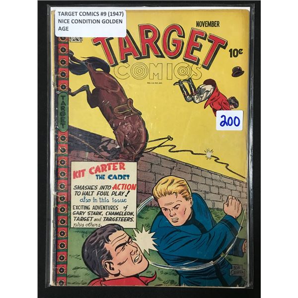 TARGET COMICS #9 (1947) NICE CONDITION GOLDEN AGE
