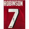 Image 2 : BIJON ROBINSON SIGNED ATLANTA FALCONS CUSTOM JERSEY - ACE COA