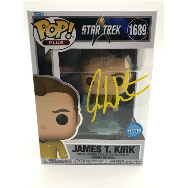 WILLIAM SHATNER SIGNED CAPTAIN KIRK STAR TREK FUNKO POP - WWOC COA