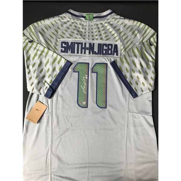 JAXON SMITH-NJIBA SIGNED SEATTLE SEAHAWKS CUSTOM JERSEY - ACE COA