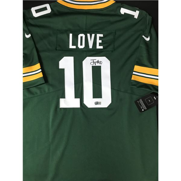 JORDAN LOVE SIGNED GREEN Bay PACKERS CUSTOM JERSEY - ACE COA