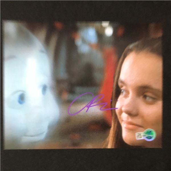 CHRISTINA RICCI SIGNED CASPER 8X10 - WWOC COA