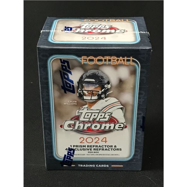 2024 TOPPS CHROME SEALED TRADING CARDS BOX