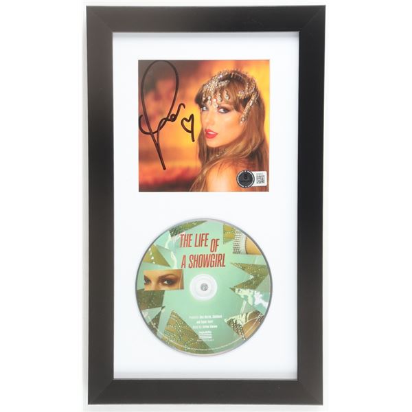 TAYLOR SWIft SIGNED PRESENTATION PIECE - BECKETT COA