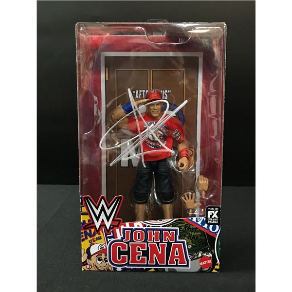 JOHN CENA SIGNED ACTION FIGURE - WWOC COA