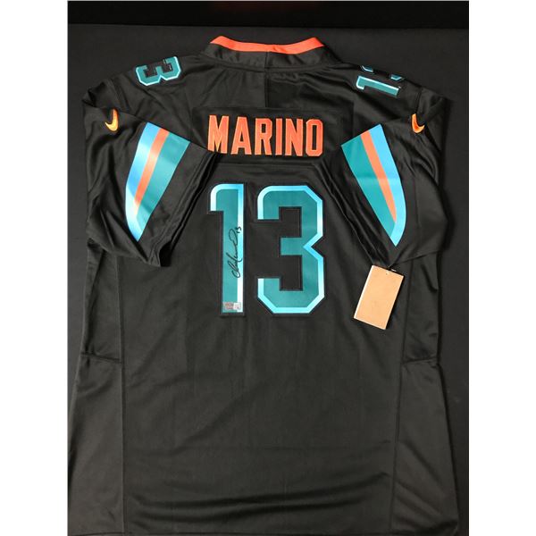 DAN MARINO SIGNED MIAMI DOLPHINS CUSTOM JERSEY - ACE COA