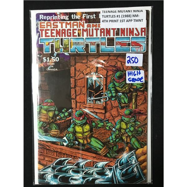 TEENAGE MUTANT NINJA TURTLES #1 4TH PRINT  1ST TMNT - EASTMAN AND LAIRD