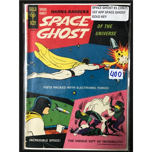 SPACE GHOST #1 (1967) 1ST APP SPACE GHOST - GOLD KEY COMICS