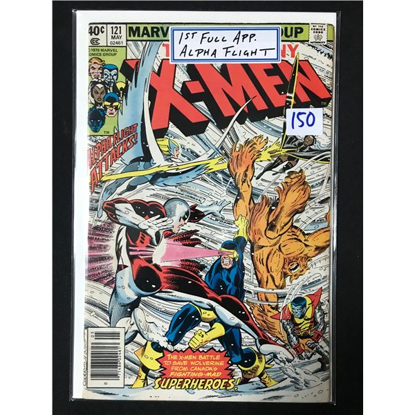 THE UNCANNY X-MEN #121 1ST FULL APP ALPHA FLIGHT - MARVEL COMICS