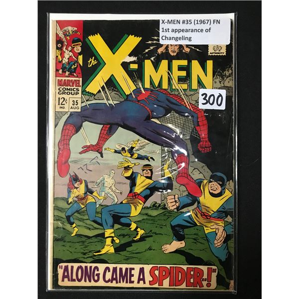 X-MEN #35 (1967) 1ST APP OF CHANGELING - MARVEL COMICS