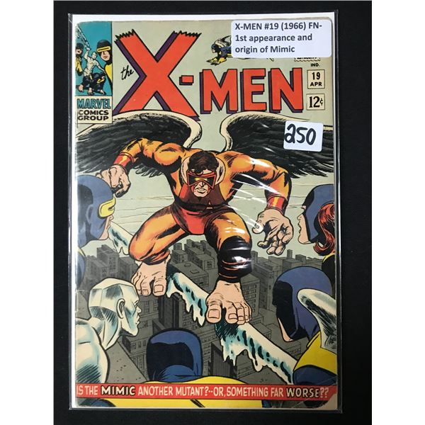 X-MEN #19 (1966) 1ST APPEARANCE AND ORIGIN OF MIMIC - MARVEL COMICS