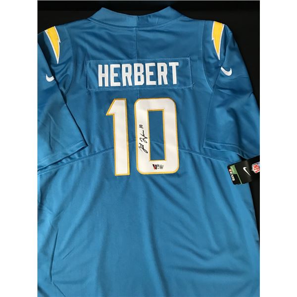 JUSTIN HERBET SIGNED Los Angeles CHARGERS CUSTOM JERSEY - ACE COA