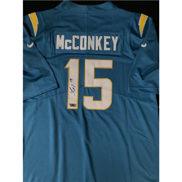 LADD MCCONKEY SIGNED Los Angeles CHARGERS CUSTOM JERSEY - ACE COA