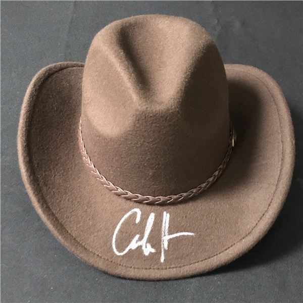 COLE HAUSER SIGNED YELLOWSTONE COWBOY HAT (KB COA)