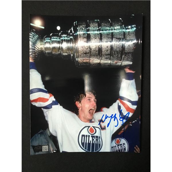 Wayne Gretzky SIGNED 8X10 - ACE COA