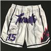 Image 1 : VINCE CARTER SIGNED TORONTO RAPTORS BASKETBALL SHORTS (ACE COA)