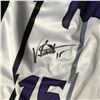 Image 2 : VINCE CARTER SIGNED TORONTO RAPTORS BASKETBALL SHORTS (ACE COA)