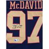 Image 2 : CONNOR MCDAVID SIGNED EERIE OTTERS CUSTOM JERSEY - ACE COA