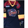 Image 3 : CONNOR MCDAVID SIGNED EERIE OTTERS CUSTOM JERSEY - ACE COA