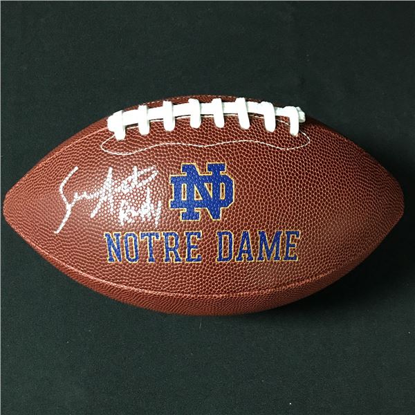 SEAN ASTIN SIGNED NOTRE DAME FOOTBALL - WWOC COA