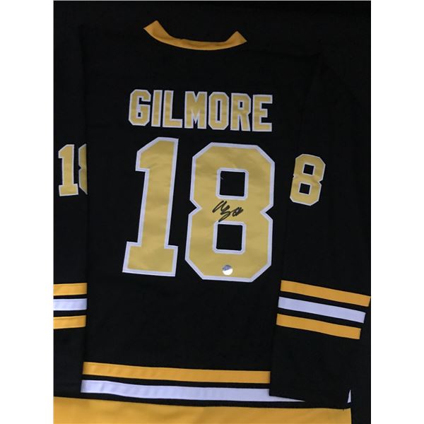 ADAM SANDLER SIGNED HAPPY GILMORE BOSTON BRUINS CUSTOM JERSEY - KB COA
