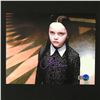 Image 1 : CHRSTINA RICCI SIGNED WEDNESDAY ADDAMS 8X10 - WWOC COA