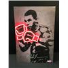 Image 1 : MIKE TYSON SIGNED 11 X 18 CANVAS