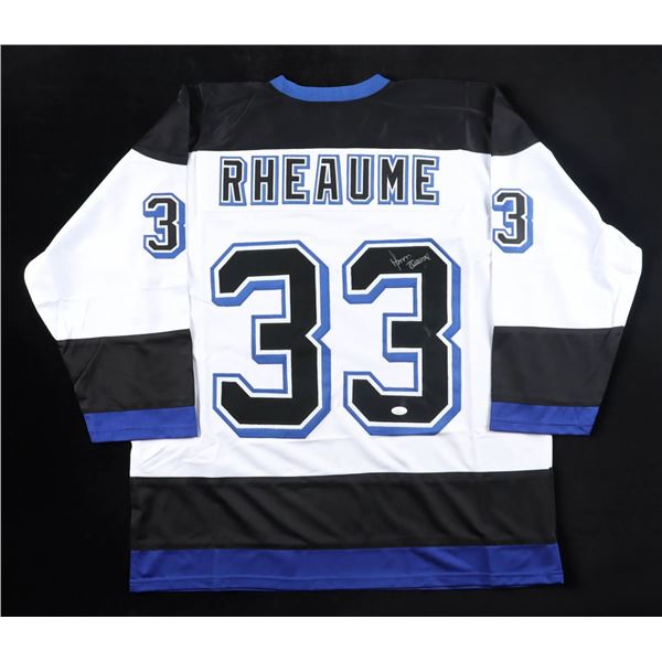 MANON RHEAUME SIGNED TAMPA BAY LIGHTENING JERSEY - JSA COA