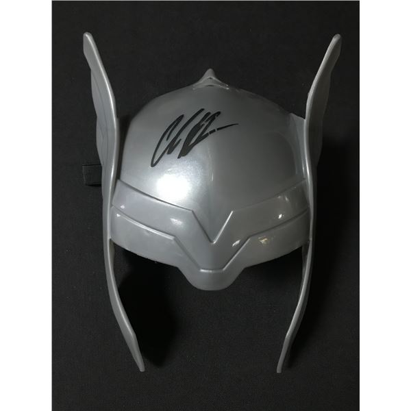CHRIS HEMSWORTH SIGNED THOR HELMET - KB COA