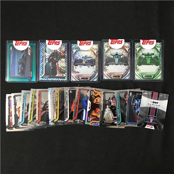 LOT OF FORMULA ONE TRADING CARDS