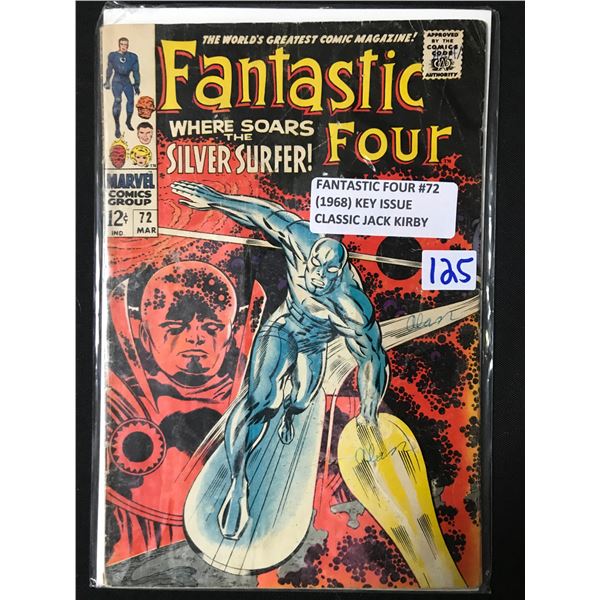 FANTASTIC FOUR #72 (1968) - MARVEL COMICS