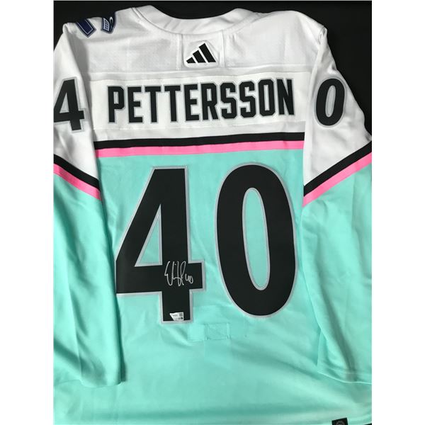 ELIAS PETTERSSON SIGNED WESTERN CONFERENCE ALL STAR JERSEY - FANATICS COA