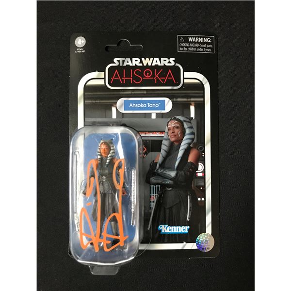 ROSARIO DAWSON SIGNED AHSOKA Star Wars ACTION FIGURE - KB COA