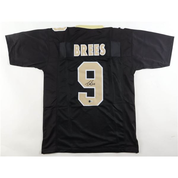 DREW BREES SIGNED NEW ORLEANS SAINTS JERSEY - BECKETT COA