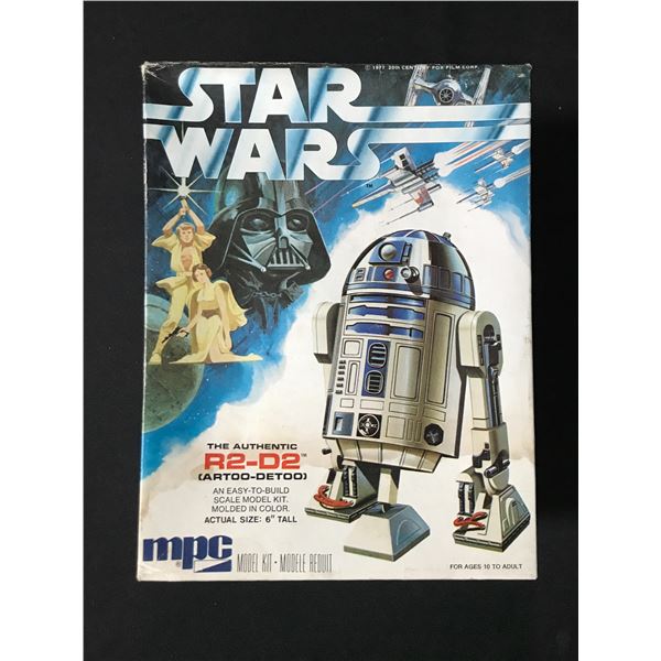 UNBUILT Star Wars R2-D2 SCALE MODEL KIT 6" TALL - IN ORIGINAL PACKAGING