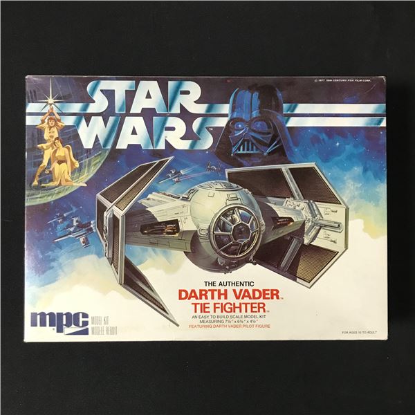 UNBUILT Star Wars DARTH VADER TIE FIGHTER MODEL KIT - IN ORIGINAL PACKAGING