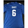 Image 1 : JAXSON DART SIGNED NEW YORK GIANTS CUSTOM JERSEY - ACE COA