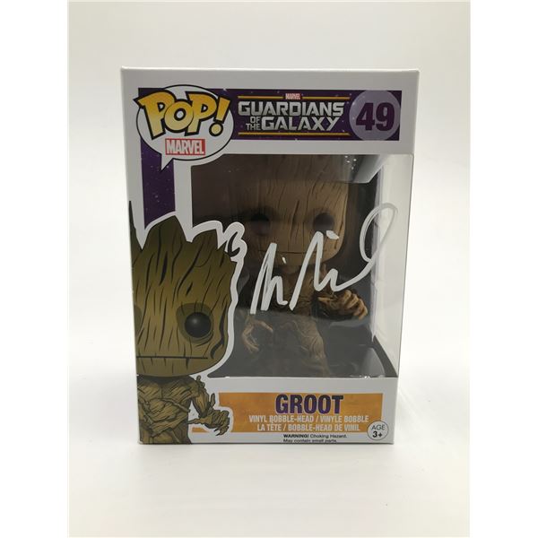 VIN DIESEL SIGNED GROOT FUNKO POP - KB COA
