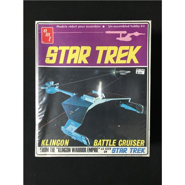 UNBUILT AMT Star Trek KLINGON BATTLE CRUISER MODEL KIT IN ORIGINAL PACKAGING
