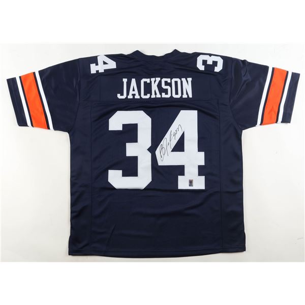 BO JACKSON SIGNED CLEMSON FOOTBALL JERSEY (JACKSON COA)