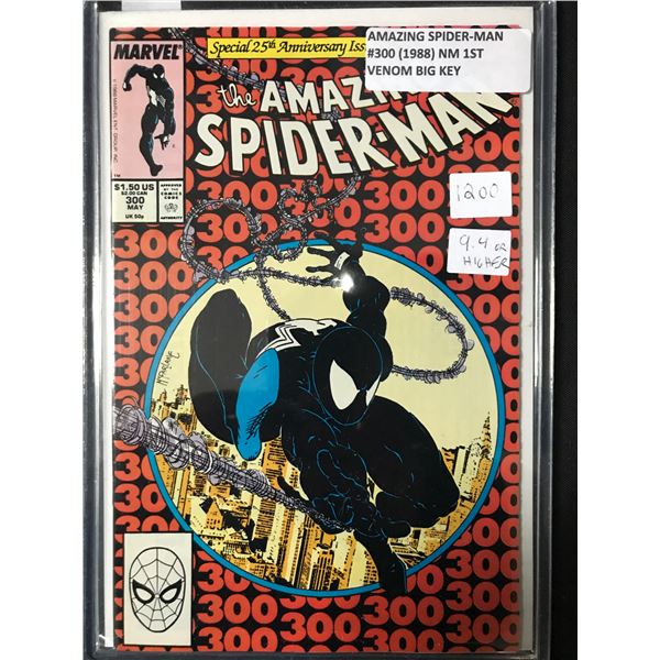 AMAZING SPIDERMAN #300 (1988) NEWSSTAND 1ST VENOM - MARVEL COMICS