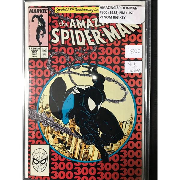 AMAZING SPIDERMAN #300 (1988) NEWSSTAND 1ST VENOM - MARVEL COMICS