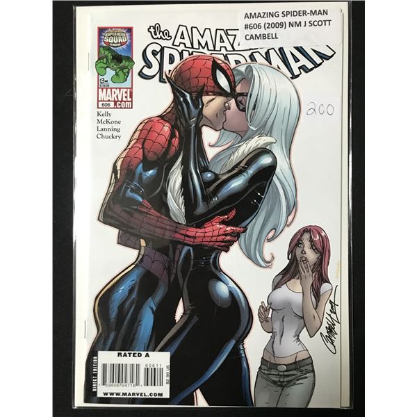 AMAZING SPIDERMAN #606 (2009) NM - MARVEL COMICS