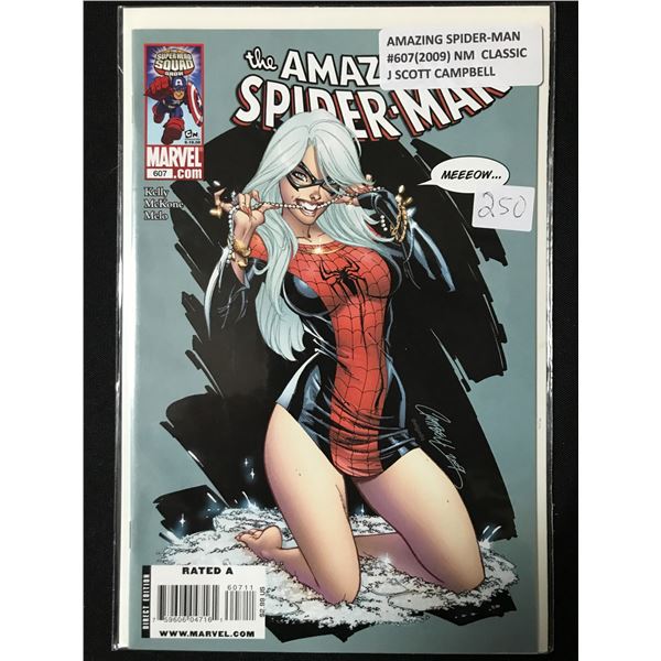 AMAZING SPIDERMAN #607 (2009) NM - MARVEL COMICS