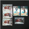 Image 1 : LOT OF 6 NFL ROOKIE TRADING CARDS