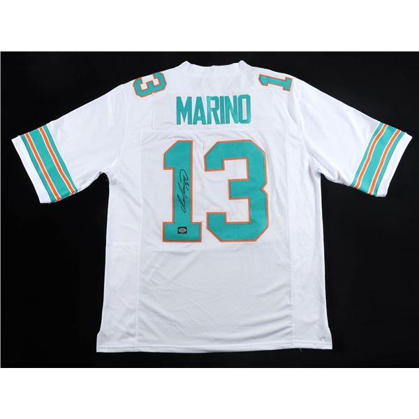DAN MARINO SIGNED FOOTBALL JERSEY - MARINO COA